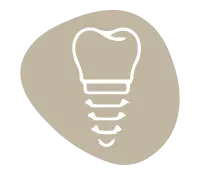 Pictogramme du traitement dentaire(Implantologie)